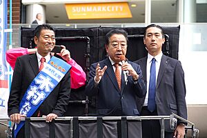 Yoshihiko Noda with Taketsuka Kimura 2024-10-20(4)