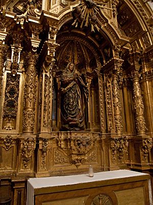 "A Inmaculada" de Francisco de Moure - Mosteiro de Samos - Lugo