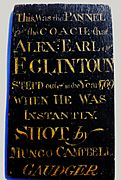 1769 Murder of 10th Earl of Eglinton