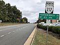 2019-10-29 13 05 32 View north along Virginia State Route 212 (Chatham Heights Road) at Virginia State Route 3 Business (Kings Highway) in Chatham Heights, Stafford County, Virginia