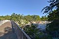 2021-09-03 Olmsted Island river under a bridge after Hurricane Ida