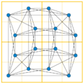 4x4 Sudoku graph