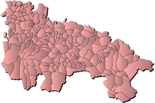 Aguilar del Río Alhama - La Rioja (Spain) - Municipality Map