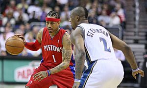 Allen Iverson v DeShawn Stevenson