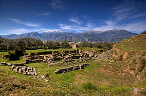 Ancient sparta theater