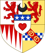 Arms of George Douglas, Lord of Pittendreich
