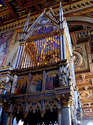 Arnolfo di Cambio - Tabernacle of StJohnLateran