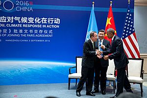 Ban Ki-moon, Xi Jinping and Barack Obama in Hangzhou (2016-09-03)