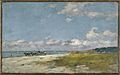 Brooklyn Museum - The Beach at Trouville (Trouville, La Plage) - Eugène Louis Boudin - overall