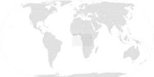 Brown-eared Woodpecker ebird data map.png