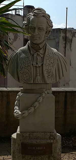 Bust of Félix Varela