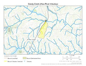 Candy Creek (Haw River tributary)
