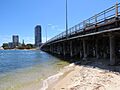 Canning Bridge westbound, January 2021