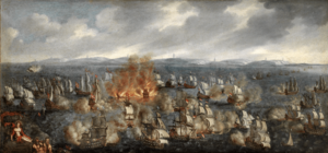 Claus Møinichen - Slaget ved Øland 1. juni 1676.png