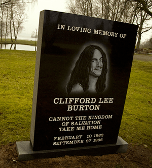 Cliff Burton Memorial