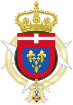 Coat of arms of the Duke of Cadiz (1972-1989)-Spanish Heraldry