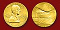 Congressional Gold Medal presented to Col. Charles A. Lindbergh