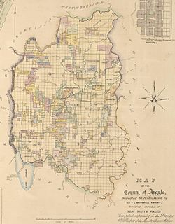 County of Argyle NSW 1840s