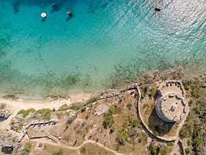 Curacao Fort Beekenburg Luftbild (34873603326)