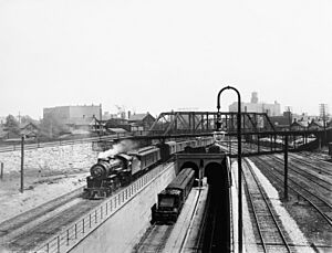 Detroit Publishing - Detroit River tunnel, Detroit, Mich. 2