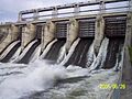 EB Campbell Dam Spillway