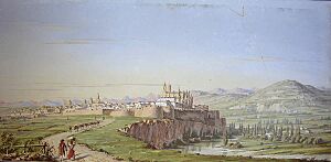 Environs de San Sebastian par Didier Petit de Meurville (années 1850)
