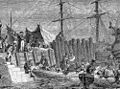 Evacuation de Walcheren par les Anglais - 30 août 1809 - Composition de PHILIPPOTEAUX