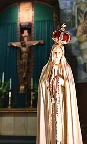 Fatima Mary at Reno Cathedral