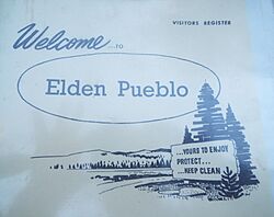 Flagstaff-Elden Pueblo (A) Marker-1070 to 1275