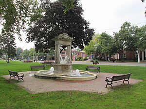 Fountain, Broad Street Green, Windsor CT