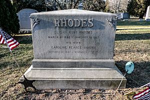 Grave of Elisha Hunt Rhodes