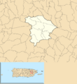 Gurabo, Puerto Rico locator map