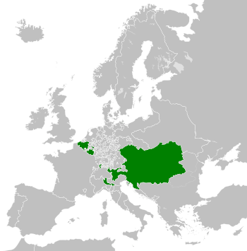 The Habsburg monarchy in 1789