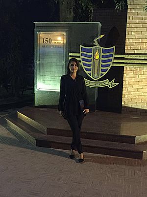 Hadiqa Kiani PakistaniSinger GCU Graduate