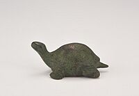 Han dynasty bronze tortoise Inv. 649
