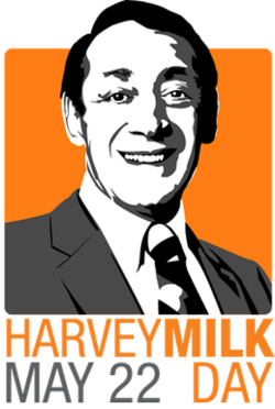 Harvey Milk Day logo