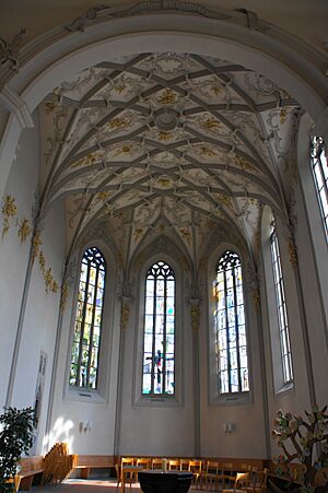 Herisau ref. Kirche innen Chor