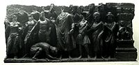 Indian Museum Sculpture - Dipankara Jataka, Jamalgarhi (9220936094)