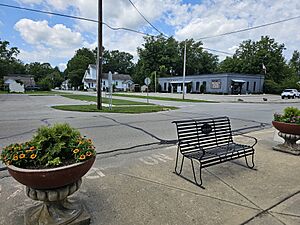 The town hall of Ingalls, Indiana