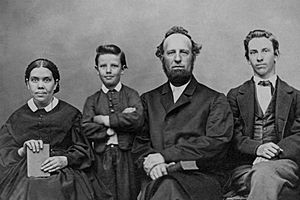 James and Ellen White family (1865) (unframed)