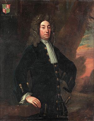 John Wynn, 5th Bt, by English School of the 18th Century