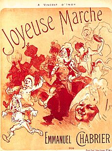 Joyeuse marche-Chabrier