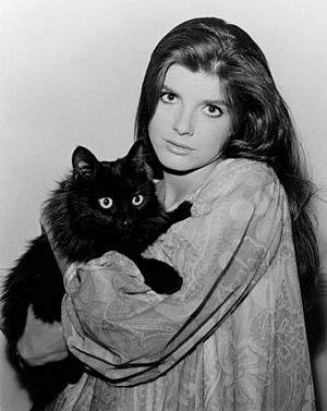 Katharine Ross 1967 photo with cat.jpg