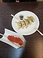 Korean corn dog & fried dumplings - KOGI to-go Korean kitchen