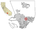 LA County Incorporated Areas San Gabriel highlighted