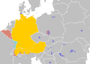 Legal status of German in Europe