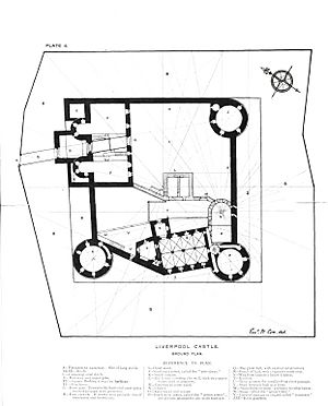 Lever castle rivington plan map