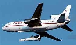Lockheed TriStar launches Pegasus with Space Technology 5