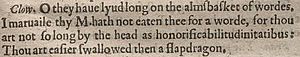 Love's Labour's Lost - first quarto (1598) - page 47 - honorificabilitudinitatibus