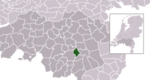 Location of Nuenen, Gerwen en Nederwetten